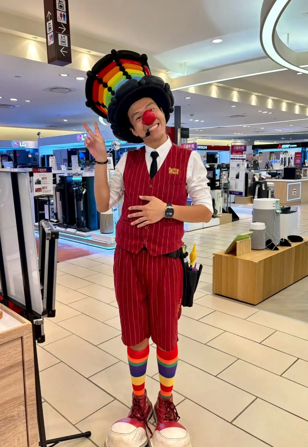 氣球大叔台北表演 魔術造型氣球專業演出者